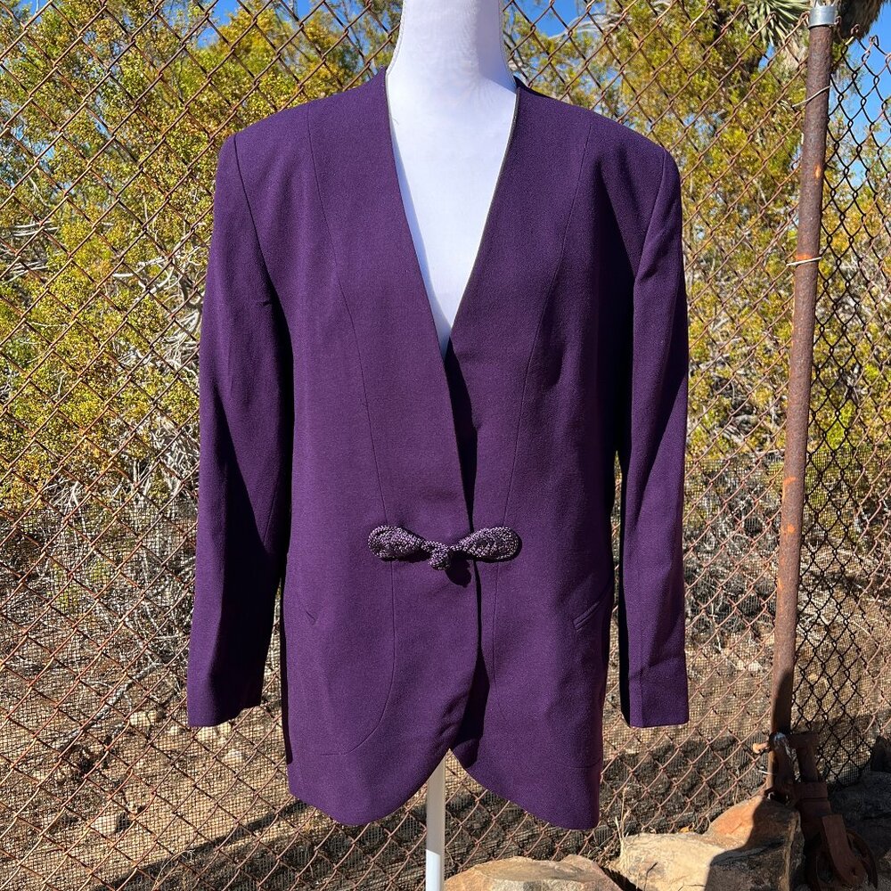 Dior Purple Blazer 21 pit to pit